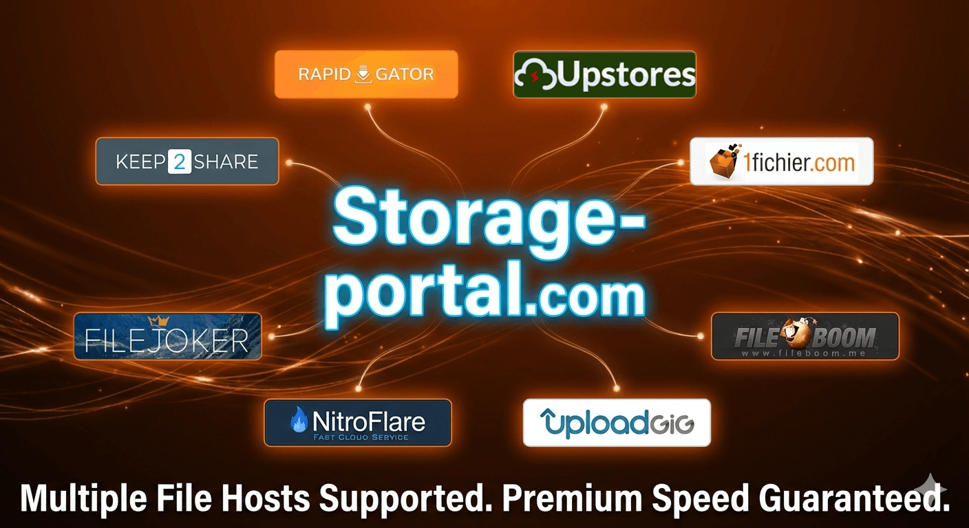 Use Storage Portal to download from multiple file-hosts
